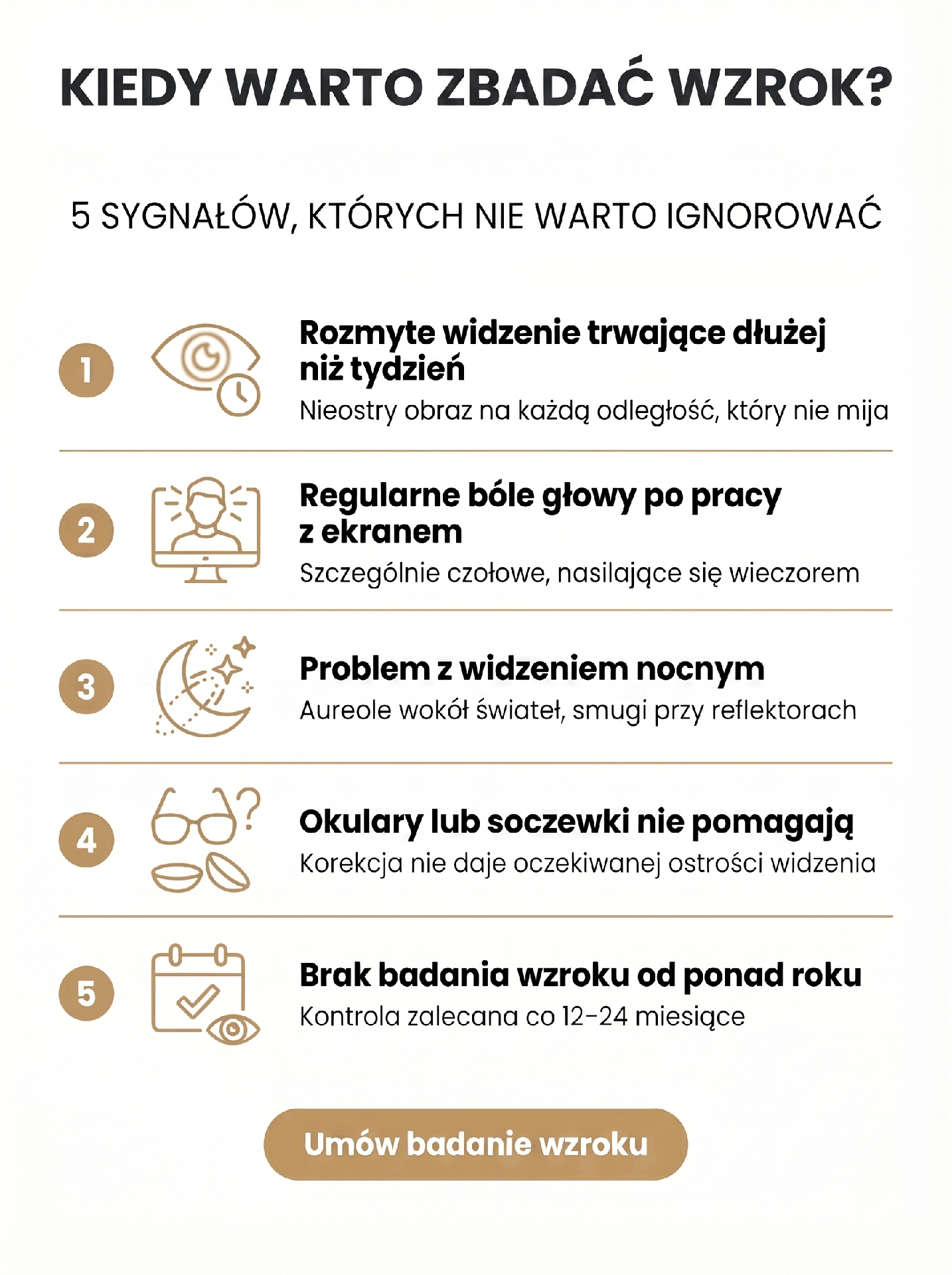 Kiedy warto zbadać wzrok? Kiedy warto zbadać wzrok?