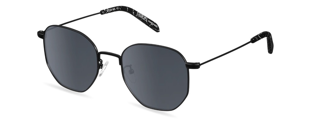 Okulary przeciwsłoneczne Archie Matt Black/Black Marble