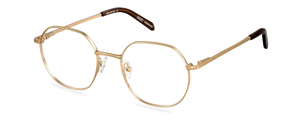 Okulary korekcyjne Bruno Gold/Americano