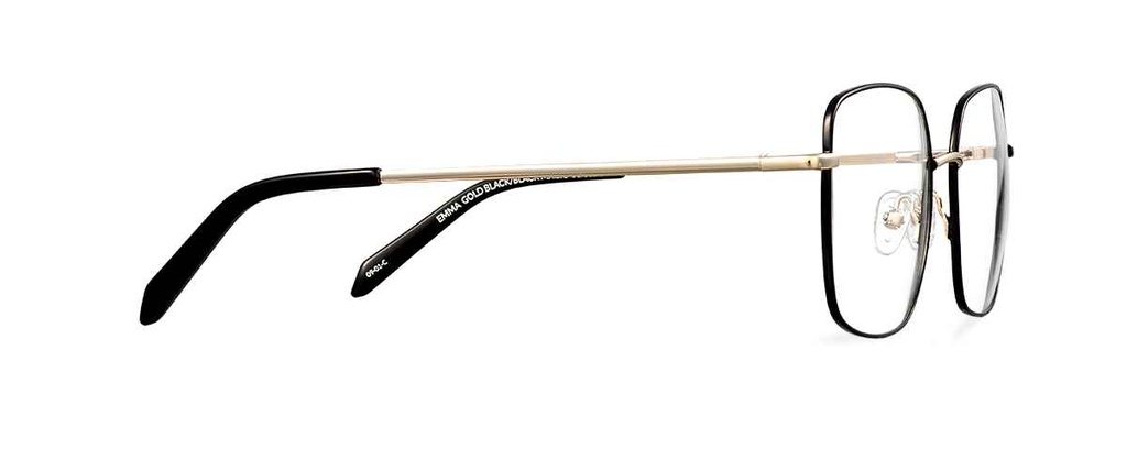 Okulary do komputera Emma Gold Black/Black Magic