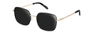 Okulary przeciwsłoneczne Emma Gold Black/Black Magic