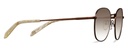 Okulary przeciwsłoneczne Leo Matt Brown/Marble