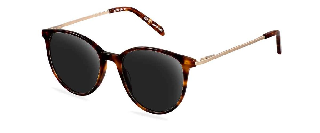 Okulary przeciwsłoneczne Olivia Satin Gold/Brown Havana