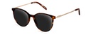Okulary przeciwsłoneczne Olivia Satin Gold/Brown Havana