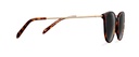 Okulary przeciwsłoneczne Olivia Satin Gold/Brown Havana