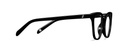 Okulary do komputera Renee czarne – oprawki kocie z acetatu, widok z góry