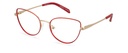 Okulary korekcyjne Sofia Gold Red/Strawberry Jelly