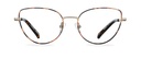 Okulary korekcyjne Sofia Wide Gold Havana/Dark Havana