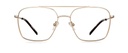 Okulary korekcyjne Ralph Satin Gold/Cocoa Brown