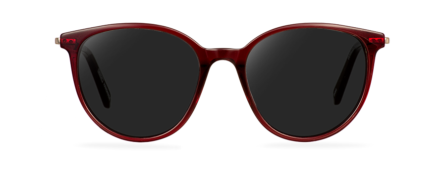Okulary przeciwsłoneczne Olivia Gold/Burgundy