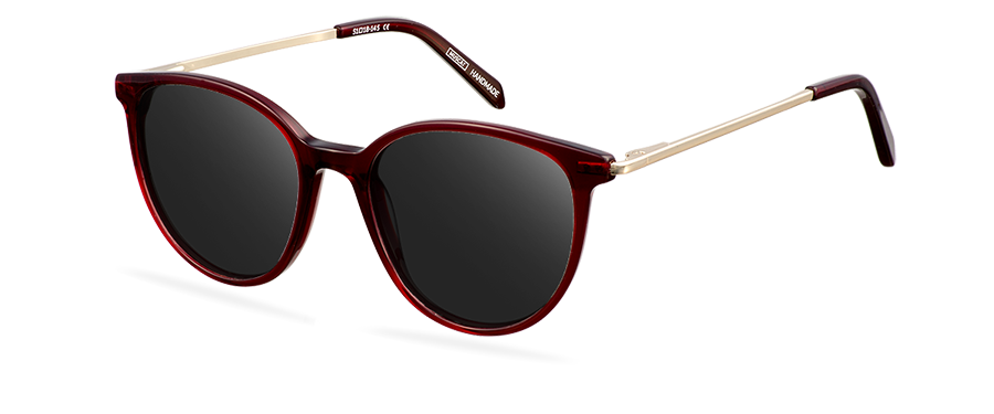 Okulary przeciwsłoneczne Olivia Gold/Burgundy
