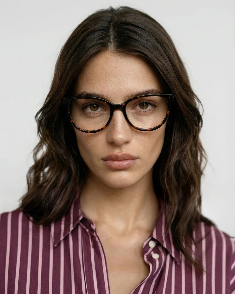 Okulary zerówki Belova Dark Havana