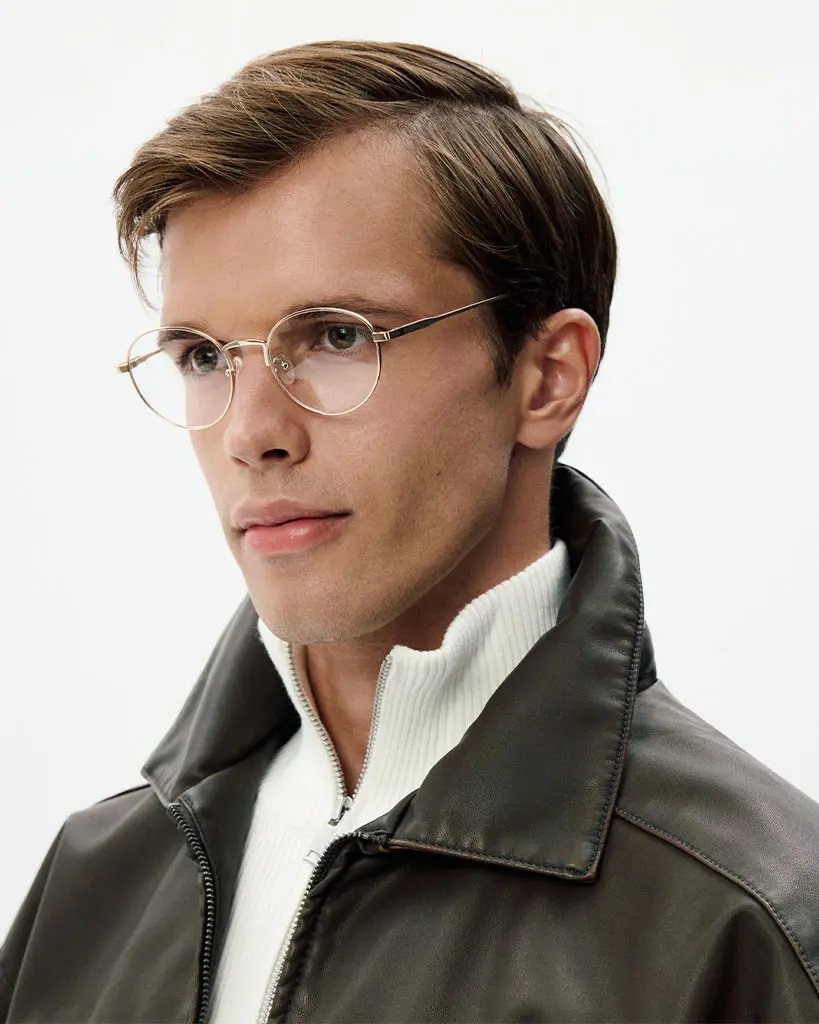 OKULARY ZERÓWKI CHARLIE GOLD_DARK HAVANA MEN.webp