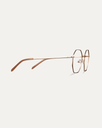 Okulary korekcyjne Brighton Gold/Sand – widok z boku