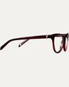Okulary korekcyjne Belova Burgundy – widok z boku