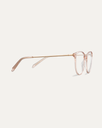 Okulary korekcyjne Olivia Satin Gold/Champagne – widok z boku