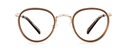 Okulary korekcyjne Sydney Gold/Americano