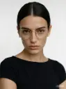 Okulary korekcyjne Sofia Gold/Rose Water