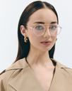 Okulary do komputera Carter Gold/Brown Havana
