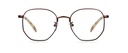 Okulary zerówki Archie Matt Brown/Marble