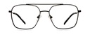 Okulary korekcyjne Ralph Matt Black/Black Matt