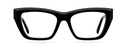 Okulary zerówki Claire Black Magic