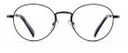 Okulary zerówki Charlie Matt Black/Black Magic