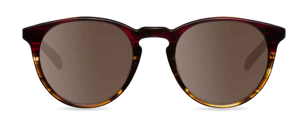 Okulary przeciwsłoneczne Ellis Wide Striped Amber