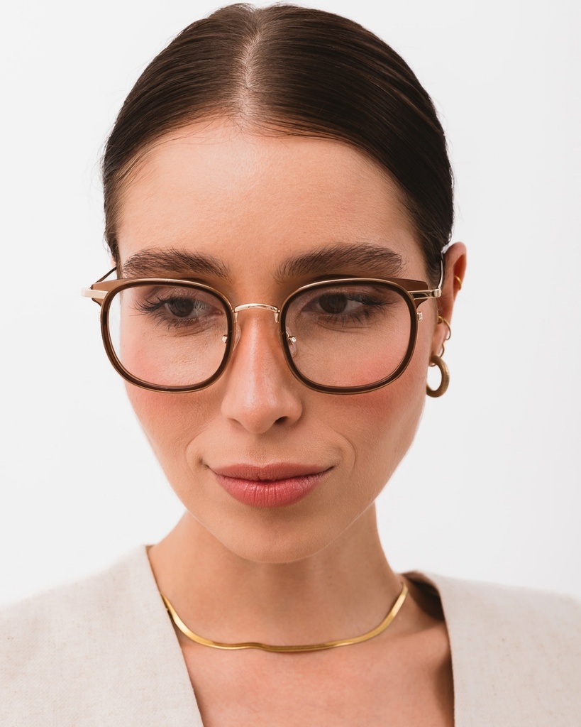 Okulary korekcyjne George Gold/Americano