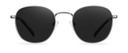 Okulary przeciwsłoneczne Leo Satin Gunmetal/Smoke