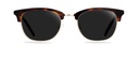 Okulary przeciwsłoneczne Jamie Gold/Brown Havana