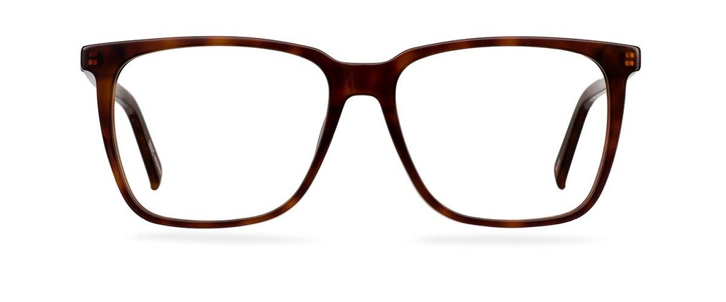 Okulary do komputera Eric brązowe – oprawki prostokątne z acetatu
