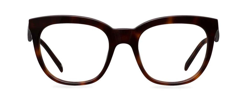 Okulary do komputera Juliette brązowe – oprawki kocie z acetatu