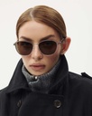 Okulary przeciwsłoneczne Lana Silver/Grey Havana