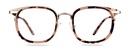 Okulary zerówki George Gold/Powder Havana