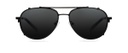 Clip on Sun Cooper Black/Smoke