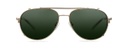 Clip on Sun Cooper Gold/Green