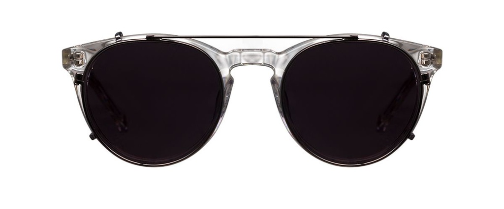Clip on Sun Ellis Gunmetal/Smoke