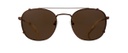 Clip on Sun Leo Matt Brown/Brown