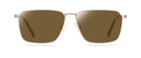 Okulary przeciwsłoneczne Bruce Wide Gold/Americano