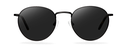 Okulary przeciwsłoneczne Janis Matt Black/Dark Havana