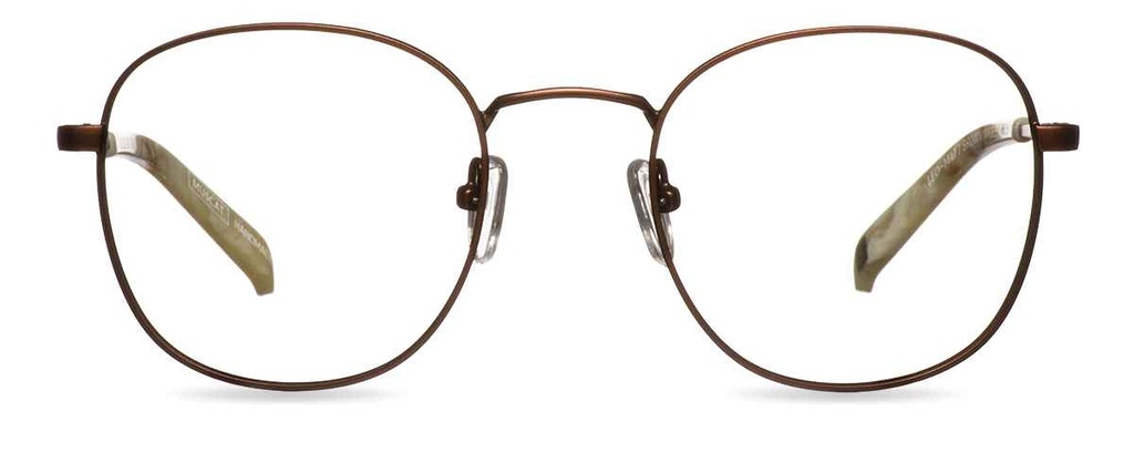 Okulary korekcyjne Leo Matt Brown/Marble