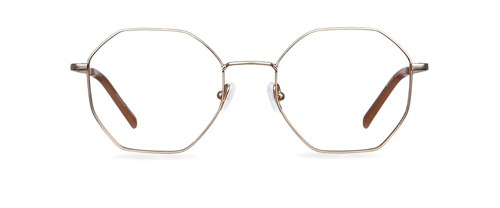 Okulary zerówki Brighton Gold/Sand