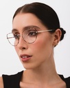 Okulary korekcyjne Sofia Wide Gold Havana/Dark Havana
