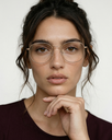 Okulary korekcyjne Leo Wide Gold/Americano