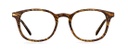 Okulary zerówki Grant Gold/Tiger Stone