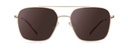 Okulary przeciwsłoneczne Ralph Satin Gold/Cocoa Brown