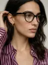 Okulary zerówki Belova Dark Havana