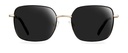 Okulary przeciwsłoneczne Emma Gold Black/Black Magic