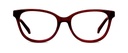Okulary zerówki Belova Burgundy